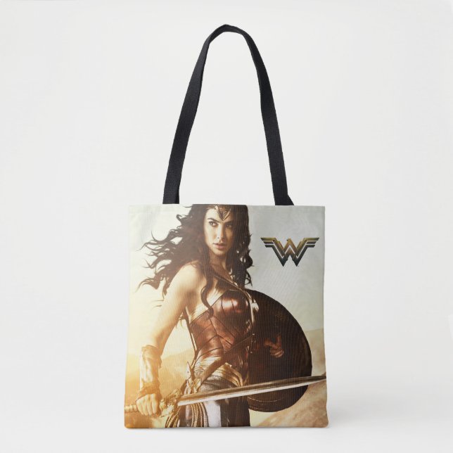 Wonder Woman At Sunset Tote Bag (Front)