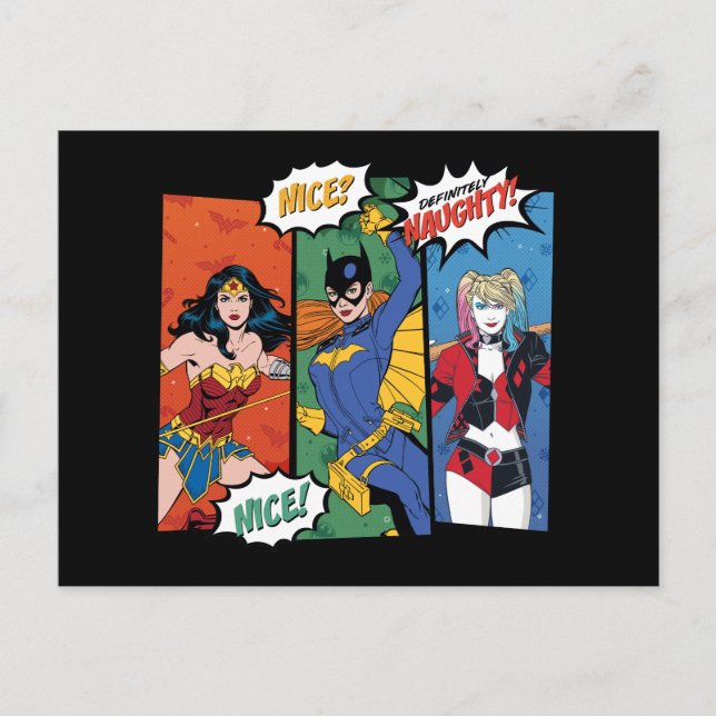 Wonder Woman, Batgirl, & Harley Quinn Holiday (Front)