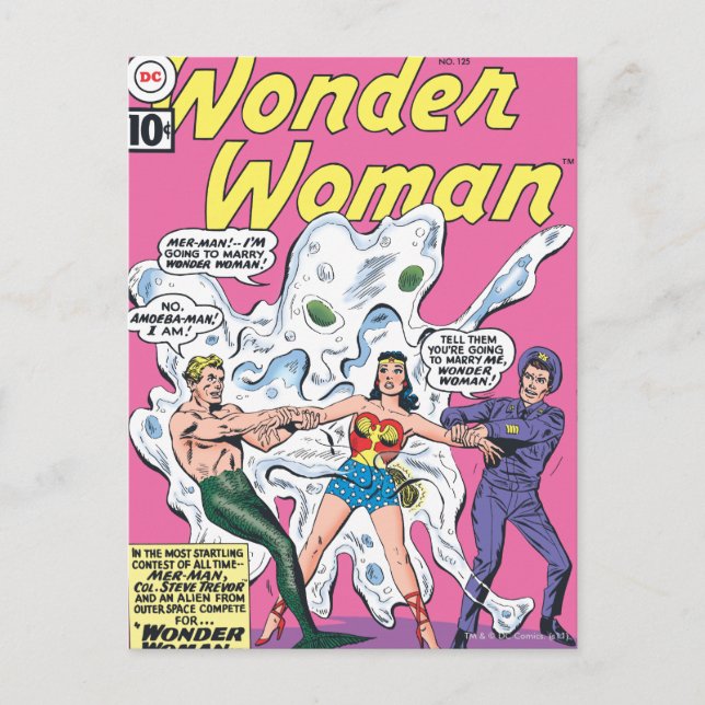 Wonder Woman Battle Prize Postcard (Front)