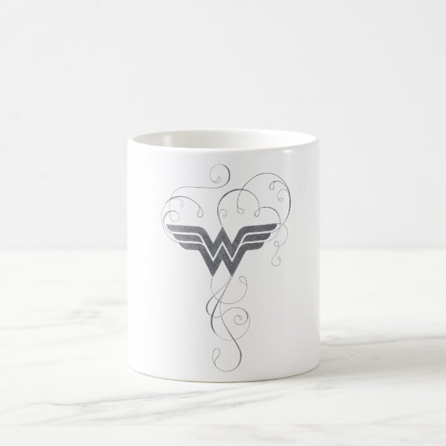 Wonder Woman | Beauty Bliss Logo Coffee Mug (Center)