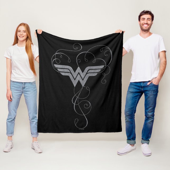 Wonder Woman | Beauty Bliss Logo Fleece Blanket (In Situ)
