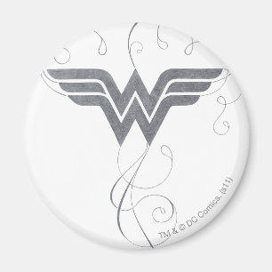 Wonder Woman   Beauty Bliss Logo Magnet