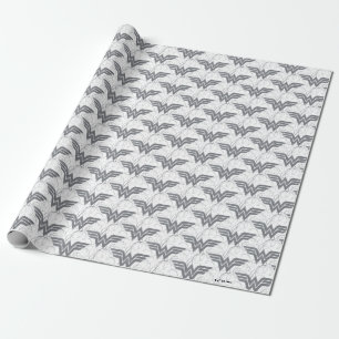Wonder Woman   Beauty Bliss Logo Wrapping Paper