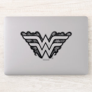 Wonder Woman Black Lace Logo