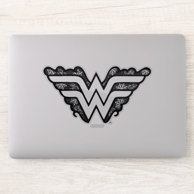 Wonder Woman Black Lace Logo (Computer)