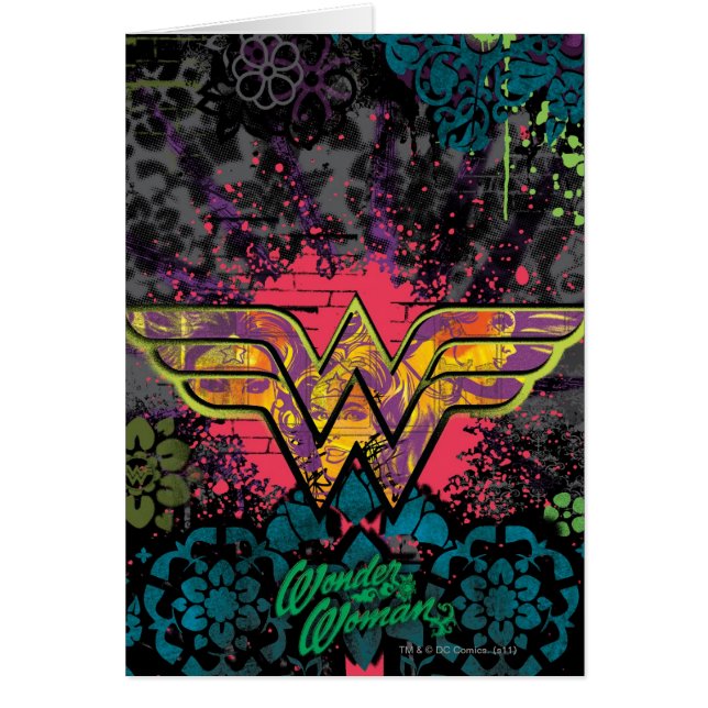 Wonder Woman Brick Wall Collage (Front)