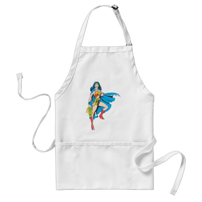 Wonder Woman Cape Standard Apron (Front)