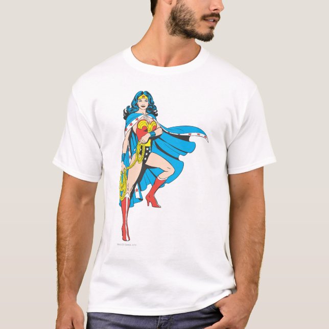 Wonder Woman Cape T-Shirt (Front)