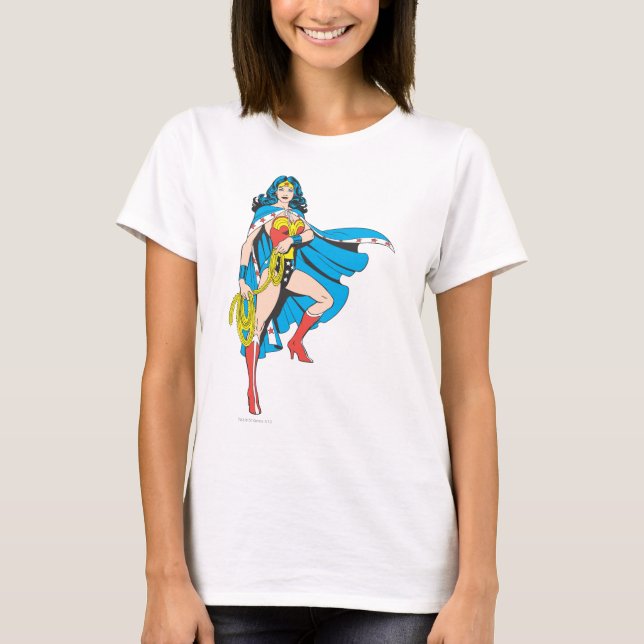 Wonder Woman Cape T-Shirt (Front)