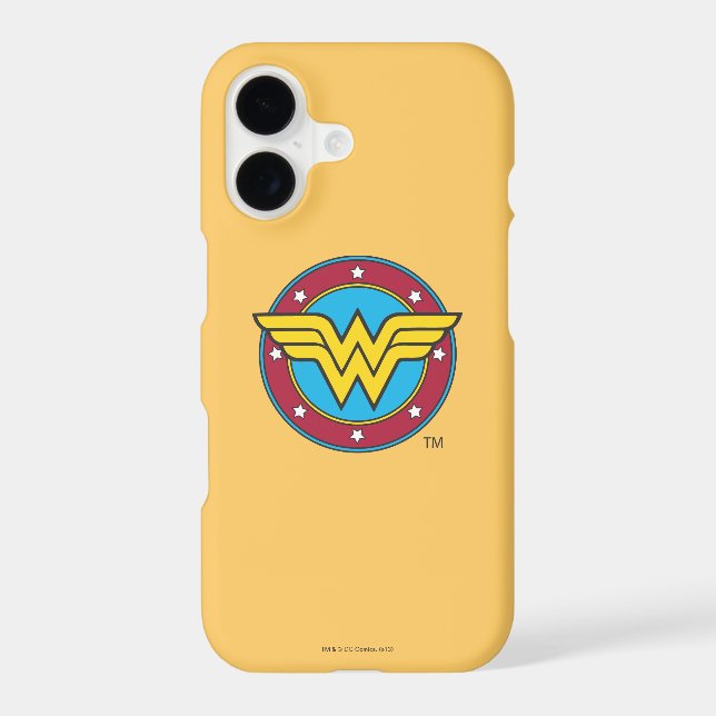 Wonder Woman | Circle & Stars Logo (Back)