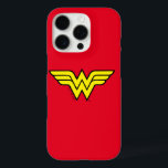 Wonder Woman | Classic Logo iPhone 16 Pro Case<br><div class="desc">Wonder Woman -DC Originals | The classic Wonder Woman double "W" yellow and black logo</div>