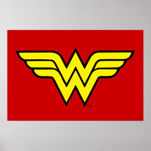 Wonder Woman   Classic Logo Poster