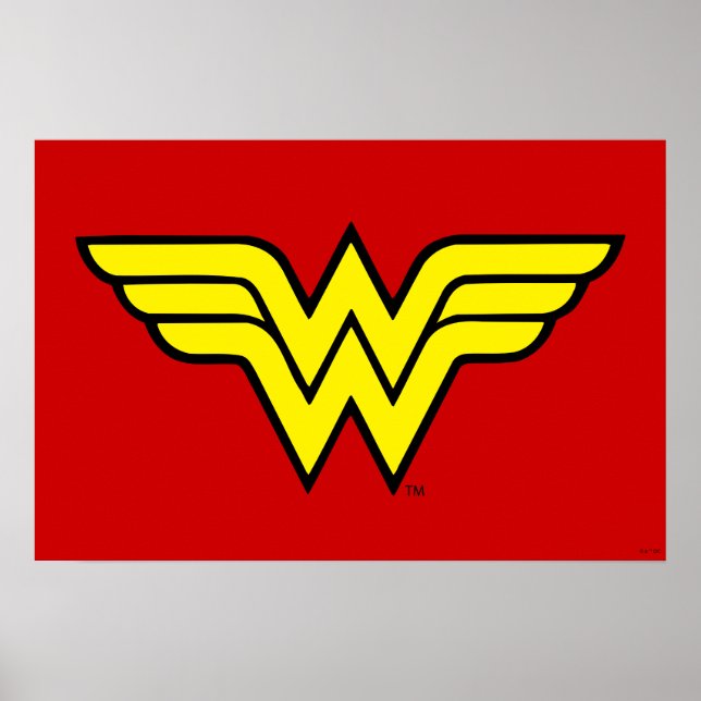Wonder Woman | Classic Logo Poster (Front)