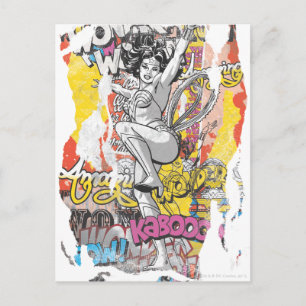 Wonder Woman Collage 1 Postcard