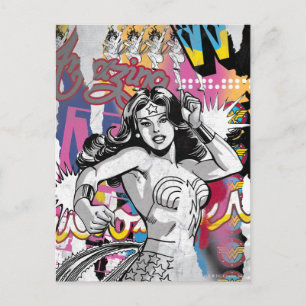 Wonder Woman Collage 3 Postcard