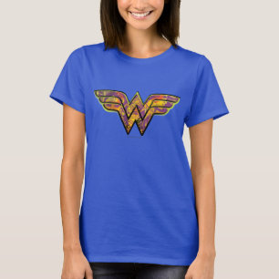 Wonder Woman Colourful Logo T-Shirt