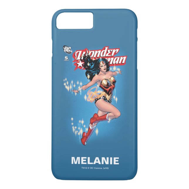 Wonder Woman Comic Book Cover | Add Your Name (Back)