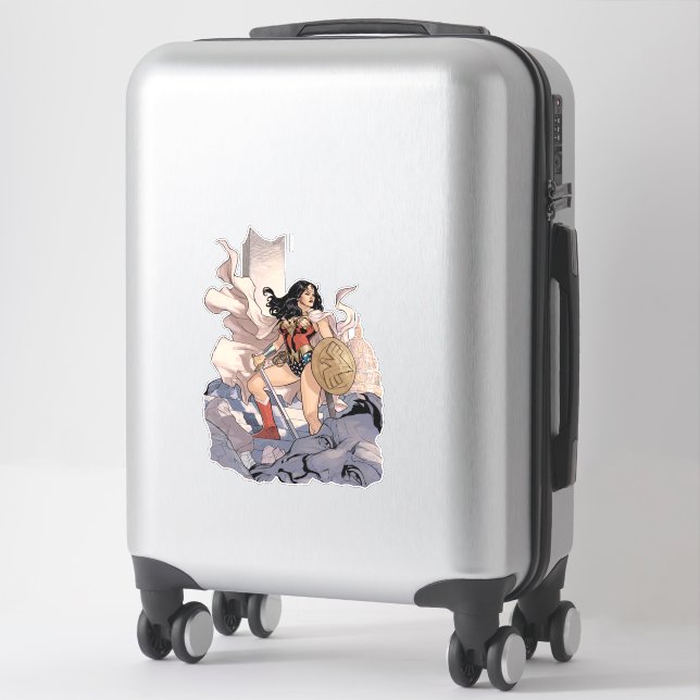 Wonder Woman Comic Cover #13 (Suitcase)