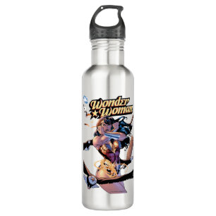 Wonder Woman Comic Cover #1 710 Ml Water Bottle