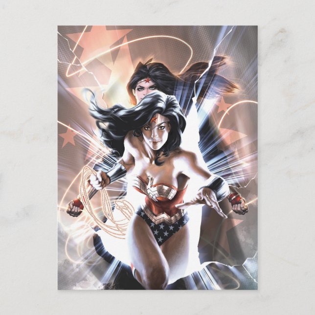 Wonder Woman Comic Cover  #609 Variant Postcard (Front)