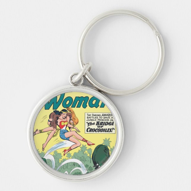 Wonder Woman Crocodiles Key Ring (Front)