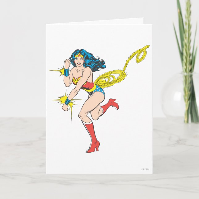 Wonder Woman Cuffs Card (Front)