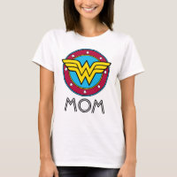 Wonder Woman | Custom Circle & Stars Logo