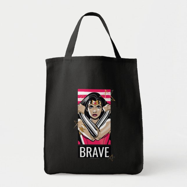 Wonder Woman Defend - Template Tote Bag (Front)