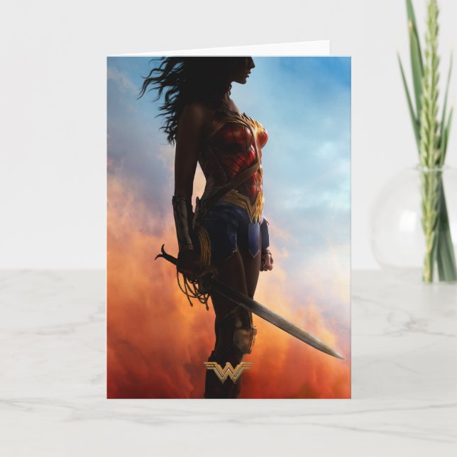 Wonder Woman Duststorm Silhouette Card (Front)