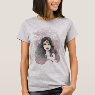Wonder Woman Eagle and Trees T-Shirt