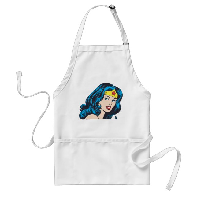 Wonder Woman Face Standard Apron (Front)