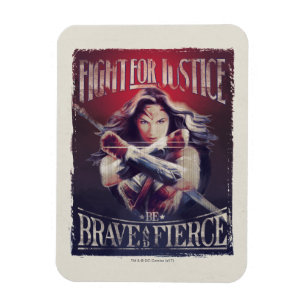Wonder Woman Fight For Justice Magnet