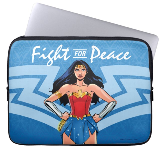 Wonder Woman - Fight For Peace Laptop Sleeve (Front)