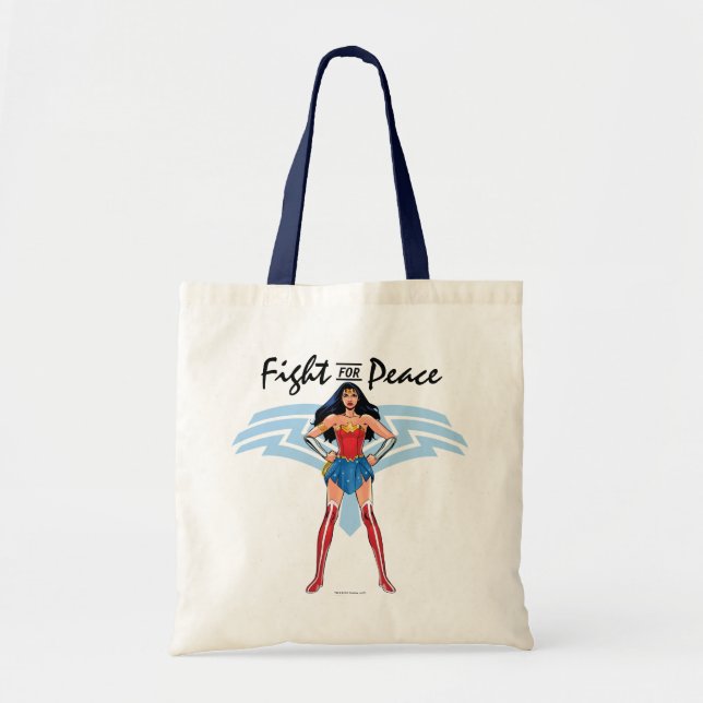 Wonder Woman - Fight For Peace Tote Bag (Front)