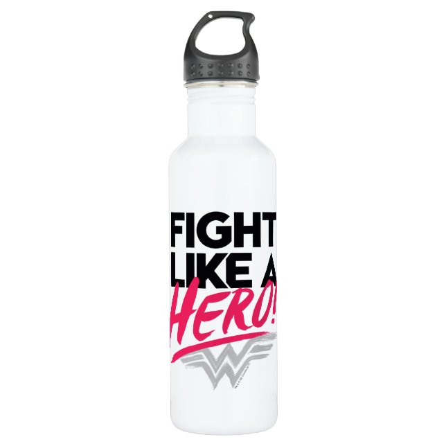 Wonder Woman - Fight Like A Hero 710 Ml Water Bottle (Front)