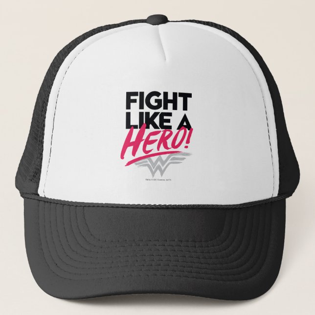 Wonder Woman - Fight Like A Hero Trucker Hat (Front)