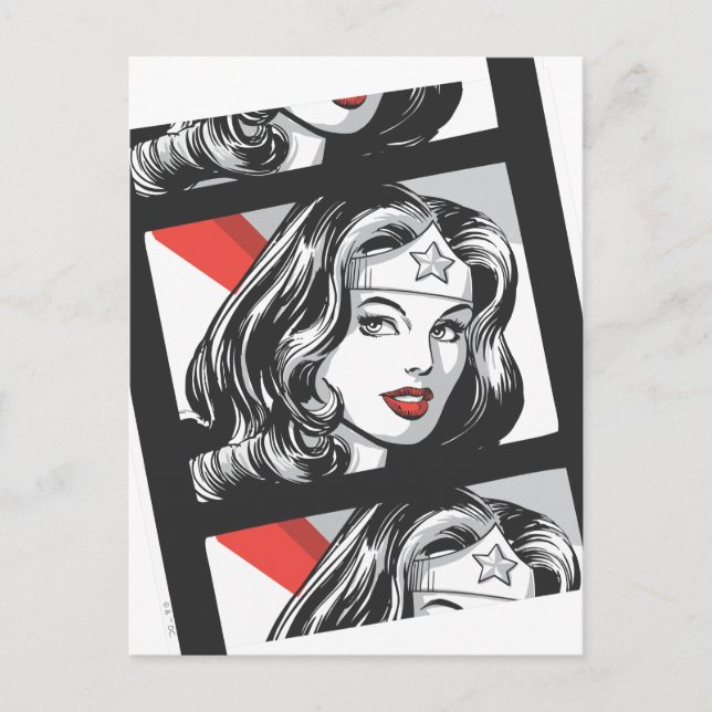 Wonder Woman Film Strip Postcard (Front)