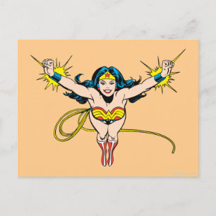 Wonder Woman Fly Forward Postcard