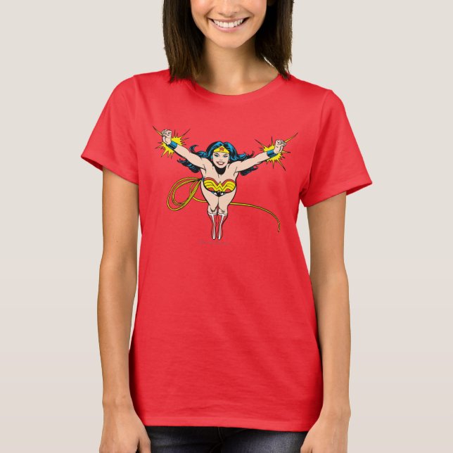 Wonder Woman Fly Forward T-Shirt (Front)