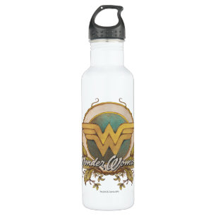 Wonder Woman Foliage Sketch Logo 710 Ml Water Bottle