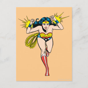 Wonder Woman Glowing Cuffs Postcard