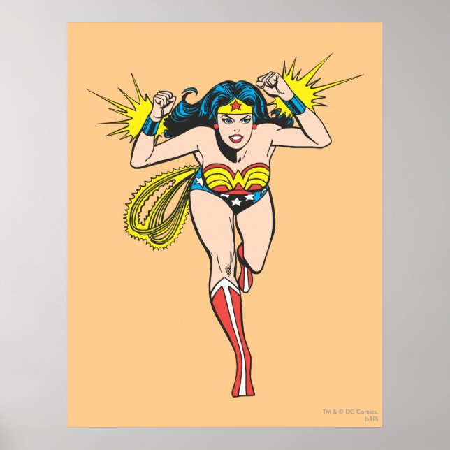 Wonder Woman Glowing Cuffs Poster (Front)