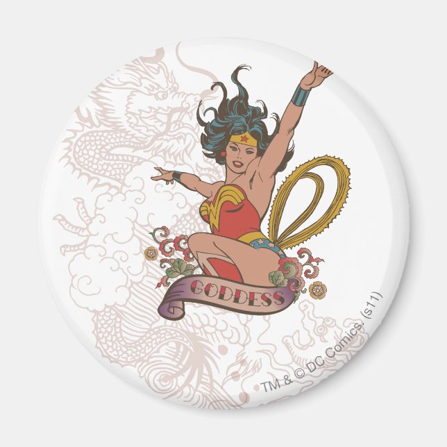 Wonder Woman Goddess Magnet (Front)