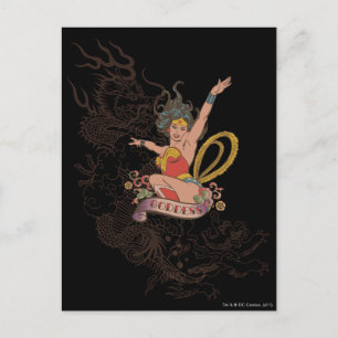 Wonder Woman Goddess Postcard