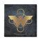 Wonder Woman Gold Symbol Over Lasso