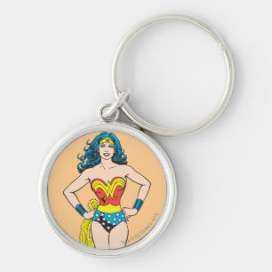Wonder Woman Hands on Hips Key Ring