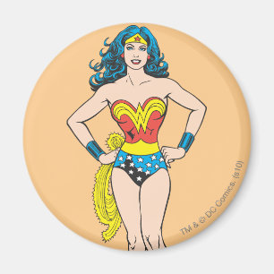 Wonder Woman Hands on Hips Magnet
