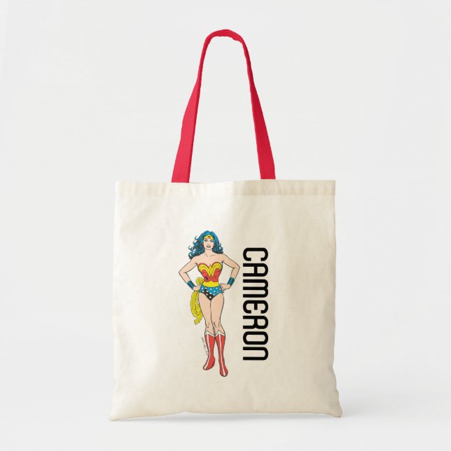 Wonder Woman Hands on Hips Tote Bag (Front)