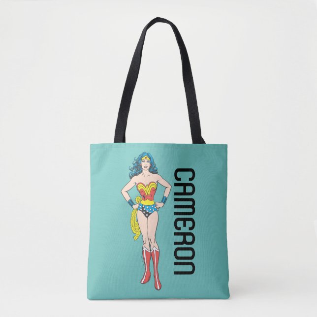 Wonder Woman Hands on Hips Tote Bag (Front)