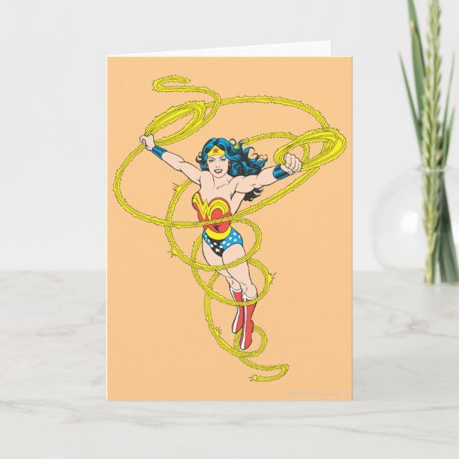 Wonder Woman in Lasso Card (Front)
